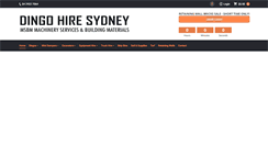 Desktop Screenshot of dingohiresydney.info